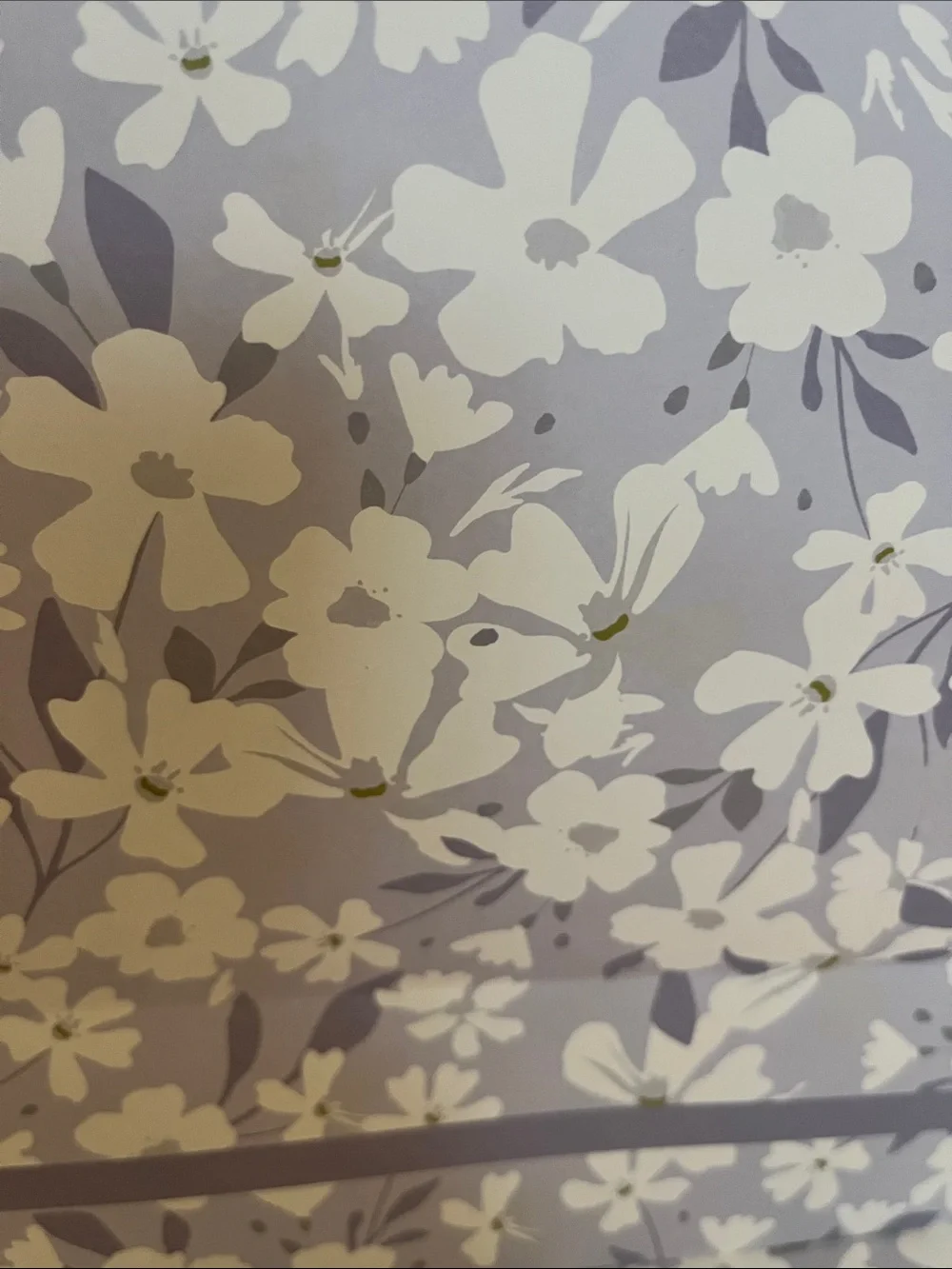 GRAPHIQUE - Lavender Floral Gift Bags. 5 pack. Beautiful for Mothers Day Gifts.